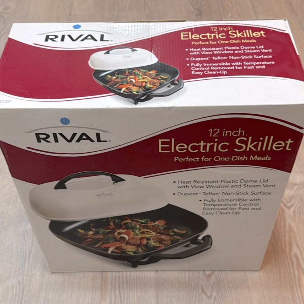 Rival 12 Inch Electric Skillet